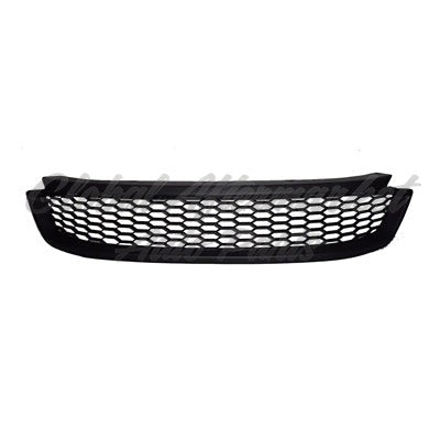 GRILLE LOWER CENTER (BUMPER GRILLE) BLACK PLASTIC