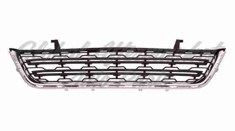 GRILLE LOWER (BUMPER GRILLE) MATTE-BLACK W/CHROME MOULDING LS/LT