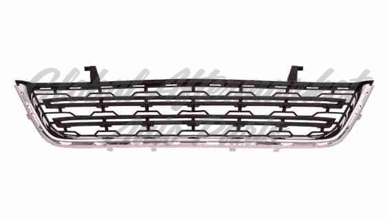 GRILLE LOWER (BUMPER GRILLE) MATTE-BLACK W/CHROME MOULDING LS/LT