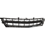 GRILLE LOWER MATTE DARK GRAY W/CHROME MOLDING LS/LT MODEL — photo 2