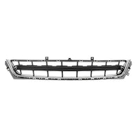GRILLE LOWER MATTE DARK GRAY W/CHROME MOLDING LS/LT MODEL