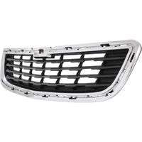 GRILLE LOWER BLACK BARS W/CHROME FRAME MEXICO BUILT