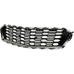 GRILLE LOWER CENTER BLACK W/CHROME MOULDING W/O RS-PKG LS/LT/L MODELS — photo 3