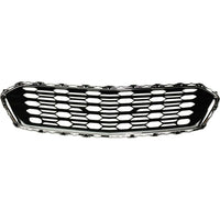 GRILLE LOWER CENTER BLACK W/CHROME MOULDING W/O RS-PKG LS/LT/L MODELS