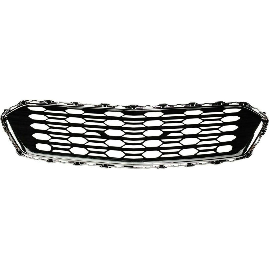 GRILLE LOWER CENTER BLACK W/CHROME MOULDING W/O RS-PKG LS/LT/L MODELS