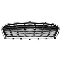 GRILLE LOWER PTD BLACK W/CHROME SURROUND RS MODEL