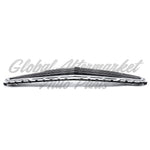 GRILLE LOWER CENTER MATTE BLACK W/CHROME BARS/CHROME SURROUND — photo 4