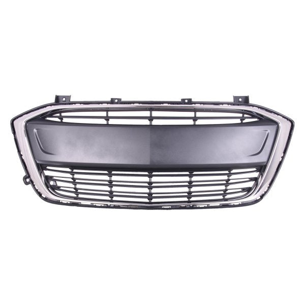 GRILLE LOWER MATTE BLACK W/CHROME MOULDING EXCLUDE RS PKG