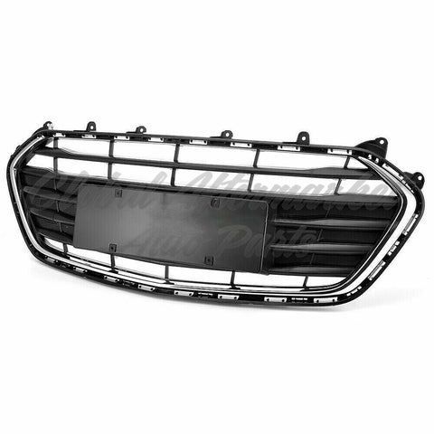 GRILLE LOWER MATTE BLACK W/CHROME FRAME EXCLUDE REDLINE PKG