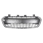 GRILLE LOWER MATTE BLACK W/CHROME MOULDING RS PKG — photo 2