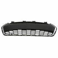 GRILLE LOWER MATTE BLACK W/CHROME MOULDING RS PKG