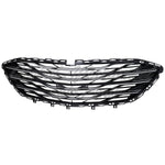 GRILLE LOWER FR BLACK W/INNER CHROME MOLDING W/O SENSOR — photo 3
