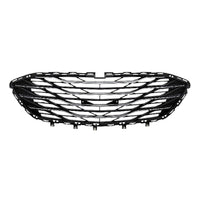 GRILLE LOWER FR BLACK W/INNER CHROME MOLDING W/O SENSOR