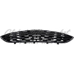GRILLE LOWER FR LOWER BLACK W/INNER BLACK MOLDING W/O SENSOR — photo 3
