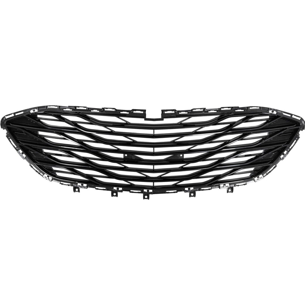GRILLE LOWER FR LOWER BLACK W/INNER BLACK MOLDING W/O SENSOR