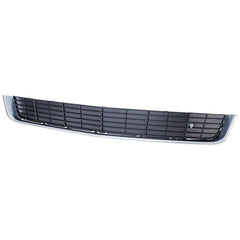 GRILLE LOWER FR W/SATIN CHROME OUTER MOLDING/UPPER CREST EMBLEM