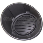 FOG LAMP COVER FR LH MATTE-BLACK — photo 2