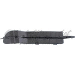 GRILLE LOWER LH OUTER MATTE-BLACK W/BLACK MLDG LS MODEL — photo 2