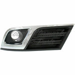 FOG LAMP BEZEL FR LH MATTE BLACK W/CHROME MLDG LT MODEL — photo 2