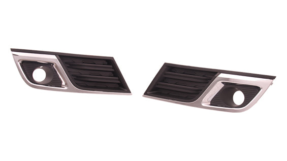 FOG LAMP BEZEL FR LH MATTE BLACK W/CHROME MLDG LT MODEL