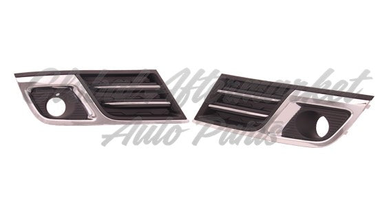 FOG LAMP BEZEL FR LH MATTE BLACK W/CHROME MOULDING/TRIM LTZ MODEL