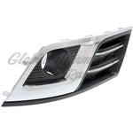 FOG LAMP BEZEL FR LH MATTE BLACK W/CHROME MOULDING/TRIM LTZ MODEL — photo 3
