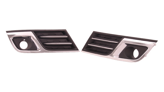 FOG LAMP BEZEL FR LH MATTE BLACK W/CHROME MOULDING/TRIM LTZ MODEL
