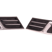 FOG LAMP BEZEL FR LH MATTE BLACK W/CHROME MOULDING/TRIM LTZ MODEL