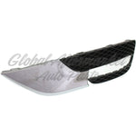 FOG LAMP BEZEL FR LH MATTE-BLACK W/CHROME MLDG — photo 3