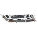 GRILLE LOWER LH OUTER UPPER MATTE-BLACK W/CHROME MLDG — photo 2