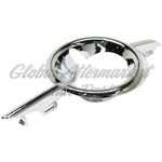 FOG LAMP TRIM RING FR LH CHROME — photo 3
