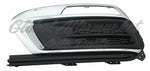 FOG LAMP COVER FR LH BLACK W/CHROME TRIM EXCLUDE RS SPORT — photo 1