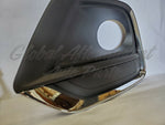 FOG LAMP BEZEL FR LH BLACK TEXTURED — photo 3