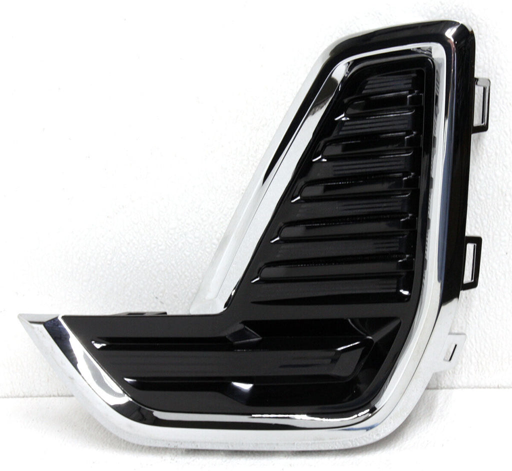 FOG LAMP COVER FR LH GLOSS BLACK W/CHROME