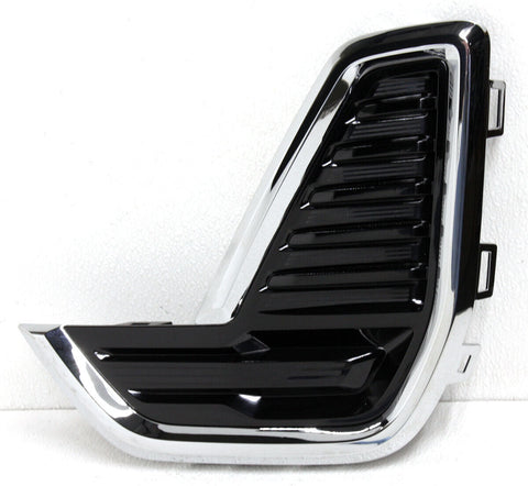 FOG LAMP COVER FR LH GLOSS BLACK W/CHROME