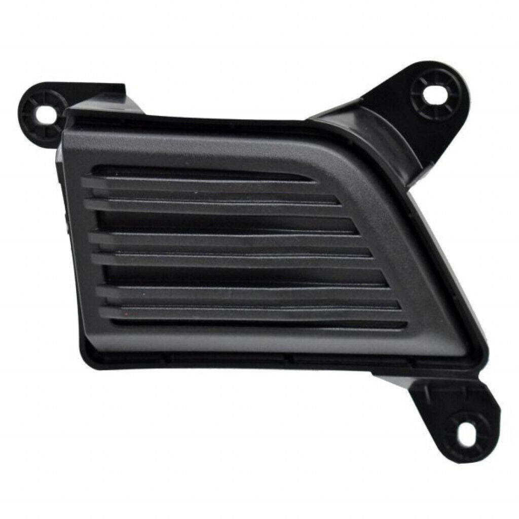 FOG LAMP COVER FR LH TEXTURED BLACK / 24-25 CHROME BUMPER MODELS