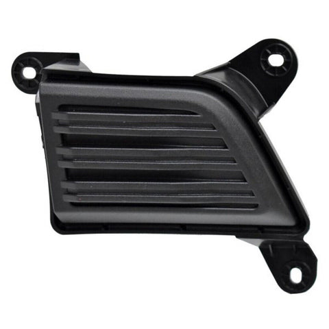 FOG LAMP COVER FR LH TEXTURED BLACK / 24-25 CHROME BUMPER MODELS
