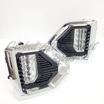 FOG LAMP BEZEL FR LH BRIGHT BLACK FOR AT4/SLT/DENALI MODELS — photo 2