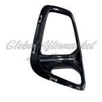 HEAD LAMP BEZEL LH PTD BLACK W/CHROME MOLDING — photo 2