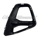 HEAD LAMP BEZEL LH PTD BLACK W/CHROME MOLDING — photo 5