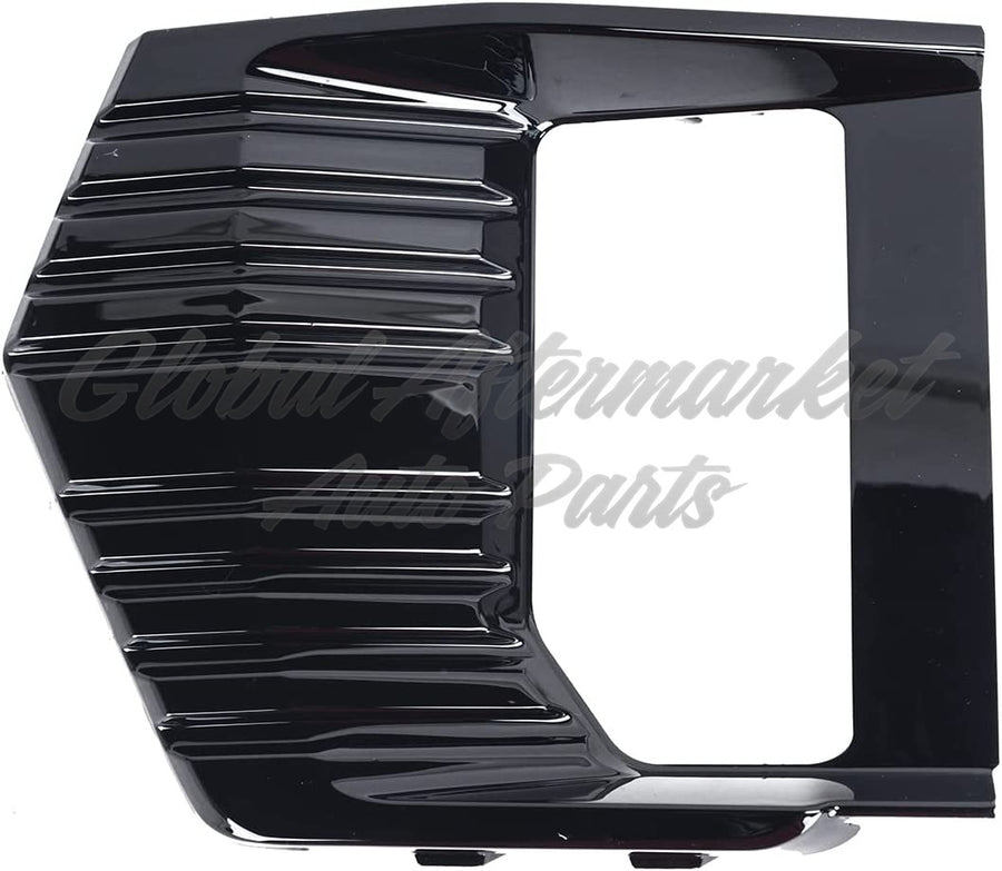 FOG LAMP BEZEL FR LH PTD BLACK W/O MOLDING EXCLUDE AT4
