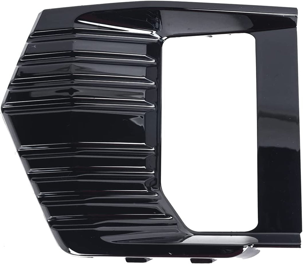 FOG LAMP BEZEL FR LH PTD BLACK W/O MOLDING EXCLUDE AT4