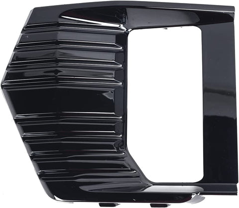 FOG LAMP BEZEL FR LH PTD BLACK W/O MOLDING EXCLUDE AT4