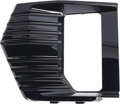 FOG LAMP BEZEL FR LH PTD BLACK W/O MOLDING EXCLUDE AT4