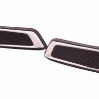 FOG LAMP COVER FR RH MATT-BLACK W/CHROME MLDG W/O DRL