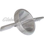 FOG LAMP TRIM RING FR RH CHROME — photo 3