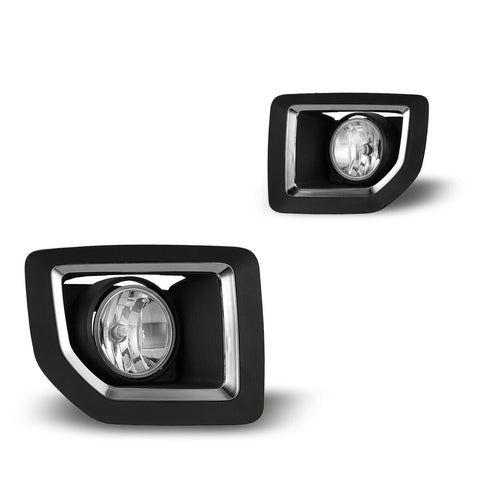 FOG LAMP BEZEL FR RH CHROME/BLACK