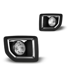 FOG LAMP BEZEL FR RH CHROME/BLACK