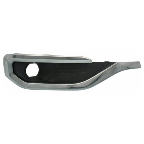 FOG LAMP BEZEL FR RH W/SMOKED CHROME MOLDING