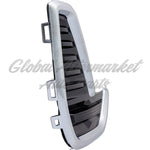 FOG LAMP COVER FR RH GLOSS BLACK W/CHROME — photo 3